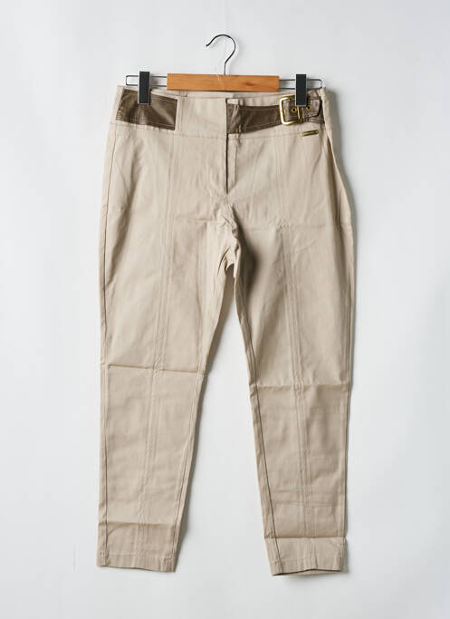 Pantacourt marron MISS MISS BY VALENTINA pour femme