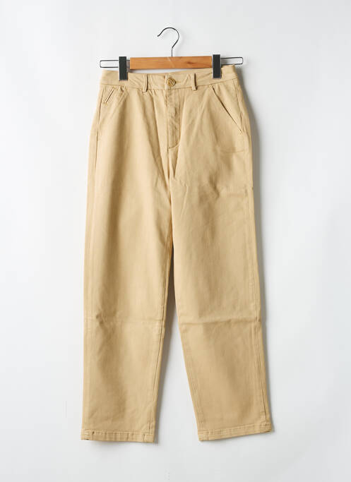 Pantalon chino beige REIKO pour femme