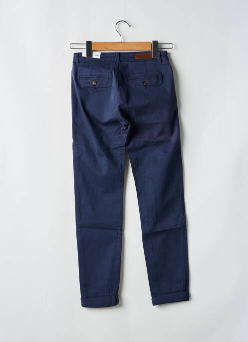 Pantalon chino bleu REIKO femme