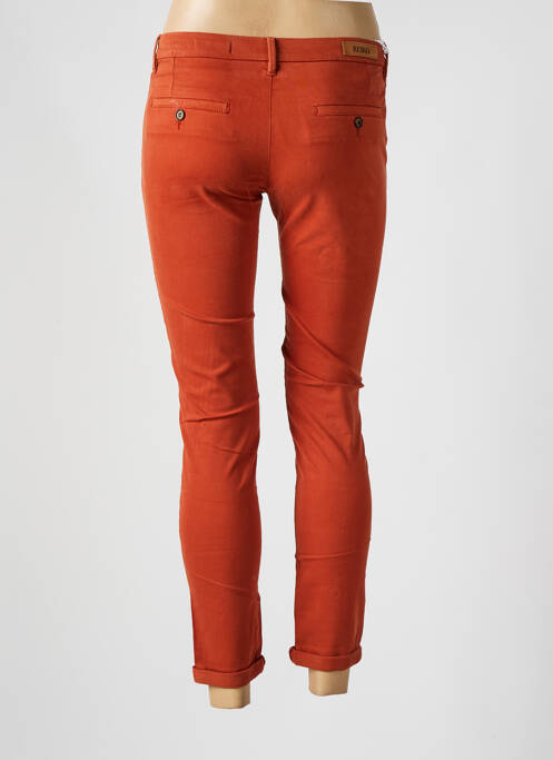 Pantalon chino orange REIKO femme