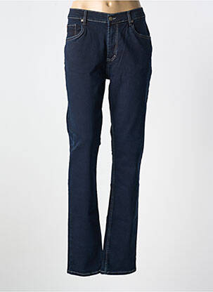 Jeans coupe slim tissage brut taille normale bleu LCDN femme