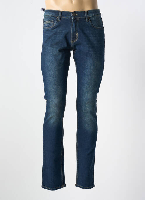 Jeans coupe slim bleu LCDN pour homme