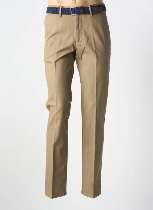Pantalon chino marron LCDN pour homme