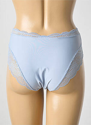 Culotte tissage satiné bleu TRIUMPH femme
