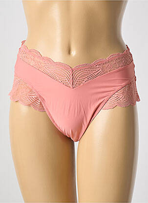 Culotte tissage satiné rose TRIUMPH femme