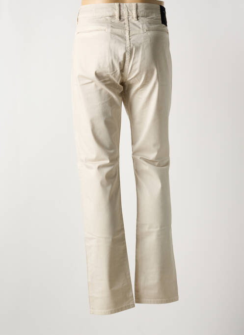 Pantalon droit beige LA CIBLE ROUGE pour femme