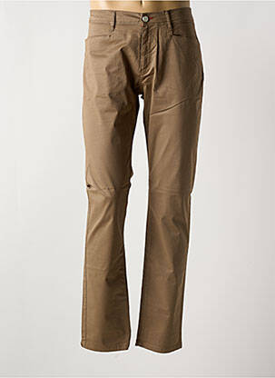 Pantalon droit poches beige LA CIBLE ROUGE homme