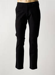 Pantalon droit coupe droite noir LA CIBLE ROUGE homme
