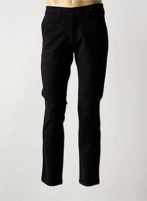 Pantalon droit coupe droite noir LA CIBLE ROUGE homme