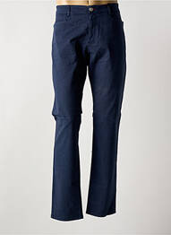 Pantalon droit coupe droite bleu LA CIBLE ROUGE homme