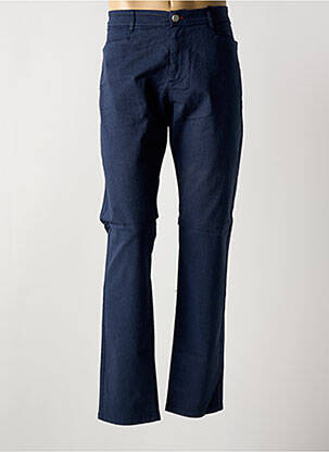 Pantalon droit coupe droite bleu LA CIBLE ROUGE homme