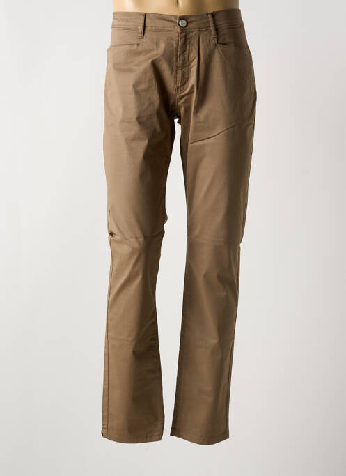 Pantalon droit beige LA CIBLE ROUGE pour homme