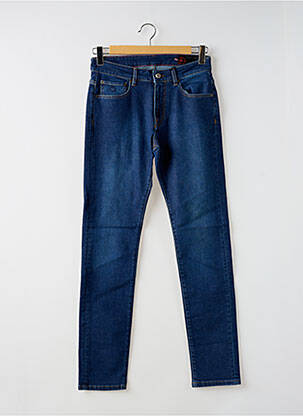 Jeans coupe slim poches bleu LA CIBLE ROUGE homme