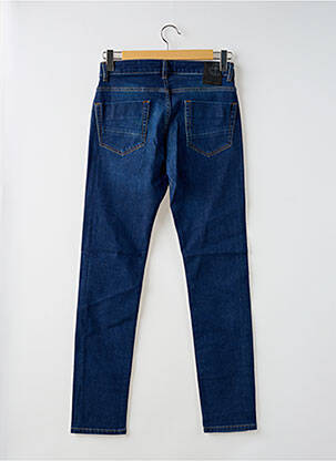 Jeans coupe slim poches bleu LA CIBLE ROUGE homme
