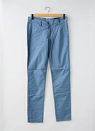Pantalon chino poches bleu LA CIBLE ROUGE homme