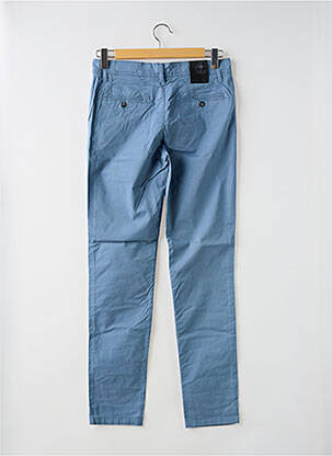 Pantalon chino poches bleu LA CIBLE ROUGE homme