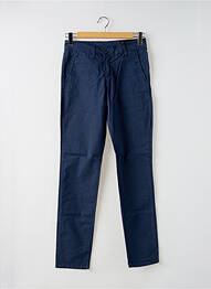 Pantalon chino poches bleu LA CIBLE ROUGE homme