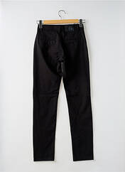 Pantalon chino noir LA CIBLE ROUGE pour homme seconde vue