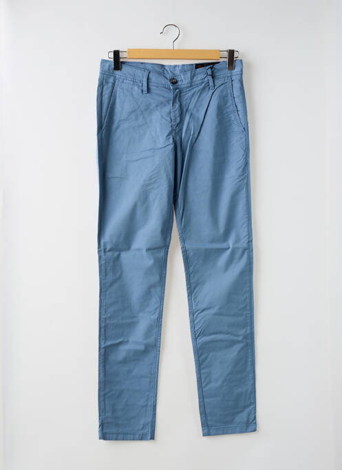 Pantalon chino bleu LA CIBLE ROUGE pour homme