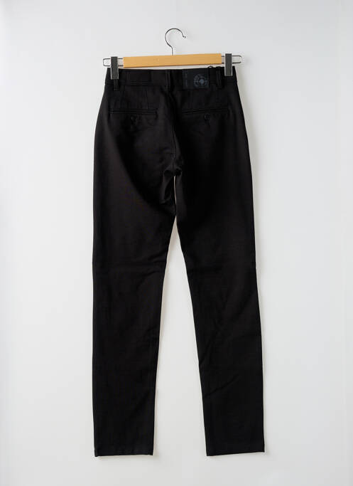 Pantalon chino noir LA CIBLE ROUGE pour homme