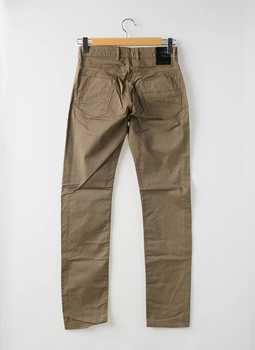 Pantalon slim beige LA CIBLE ROUGE pour homme