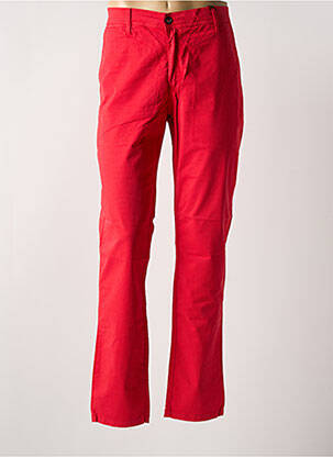 Pantalon chino poches rouge LA CIBLE ROUGE homme