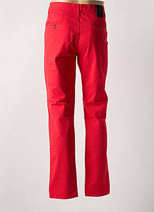 Pantalon chino poches rouge LA CIBLE ROUGE homme