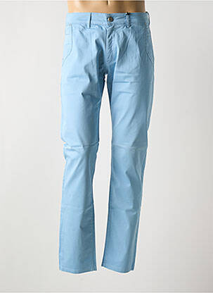 Pantalon chino poches bleu LA CIBLE ROUGE homme