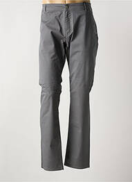 Pantalon droit coupe droite gris LA CIBLE ROUGE homme