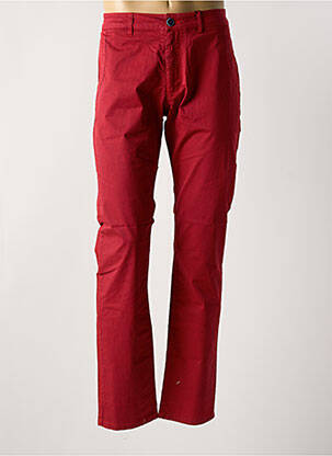 Pantalon chino poches rouge LA CIBLE ROUGE homme