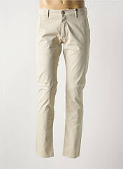 Pantalon chino beige LA CIBLE ROUGE pour homme seconde vue