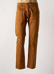 Pantalon chino marron LA CIBLE ROUGE pour homme seconde vue