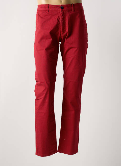Pantalon chino rouge LA CIBLE ROUGE pour homme
