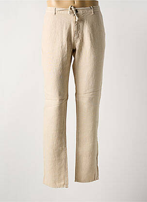 Pantalon droit coupe droite beige LA CIBLE ROUGE homme
