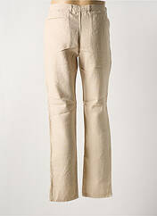 Pantalon droit beige LA CIBLE ROUGE pour homme seconde vue