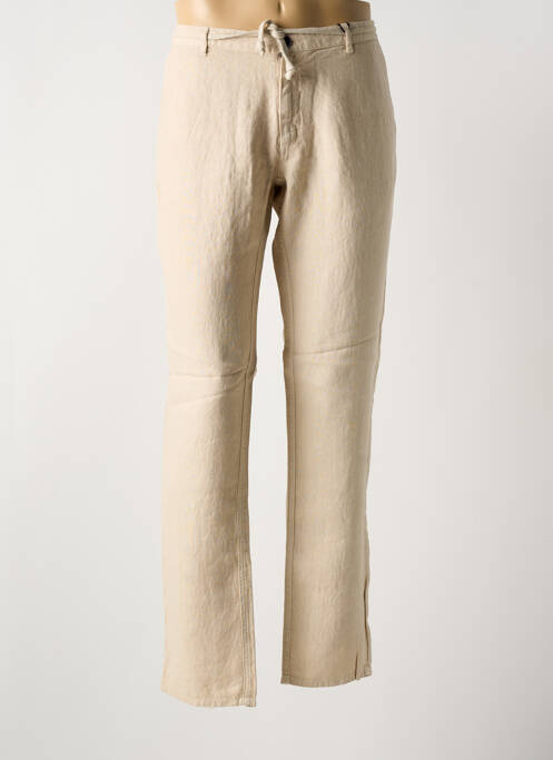 Pantalon droit beige LA CIBLE ROUGE pour homme