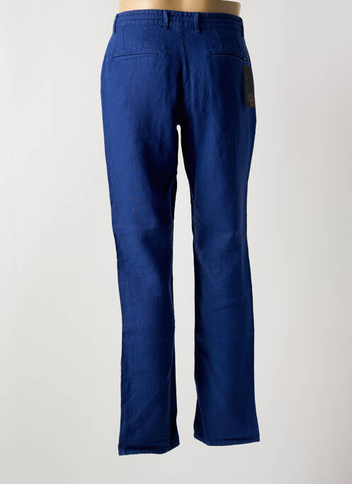 Pantalon slim bleu LA CIBLE ROUGE pour homme