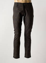 Pantalon slim marron LA CIBLE ROUGE pour homme seconde vue