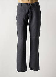 Pantalon droit coupe droite gris LA CIBLE ROUGE homme