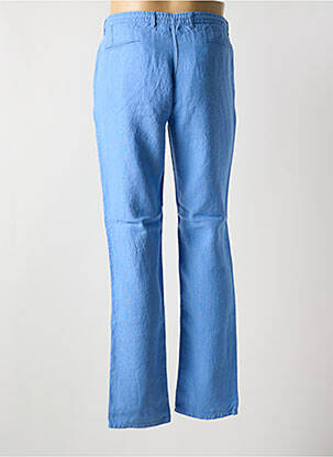 Pantalon droit coupe droite bleu LA CIBLE ROUGE homme