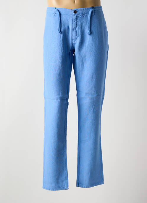 Pantalon droit bleu LA CIBLE ROUGE pour homme