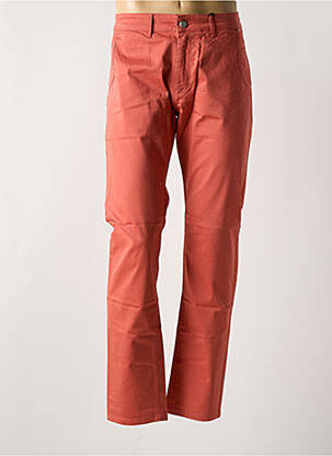 Pantalon chino poches orange LA CIBLE ROUGE homme