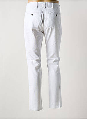 Pantalon chino stretch taille normale blanc LA CIBLE ROUGE homme