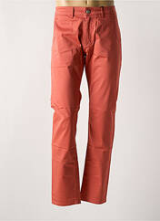 Pantalon chino orange LA CIBLE ROUGE pour homme seconde vue