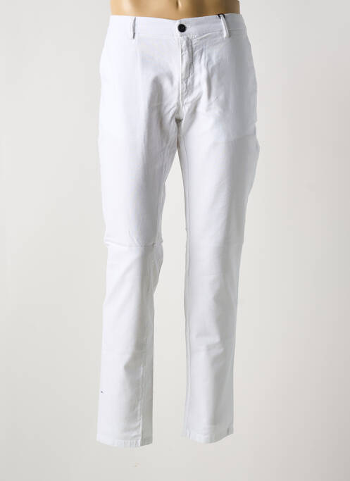 Pantalon chino blanc LA CIBLE ROUGE pour homme