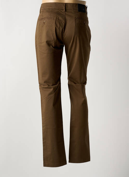 Pantalon slim marron LA CIBLE ROUGE femme
