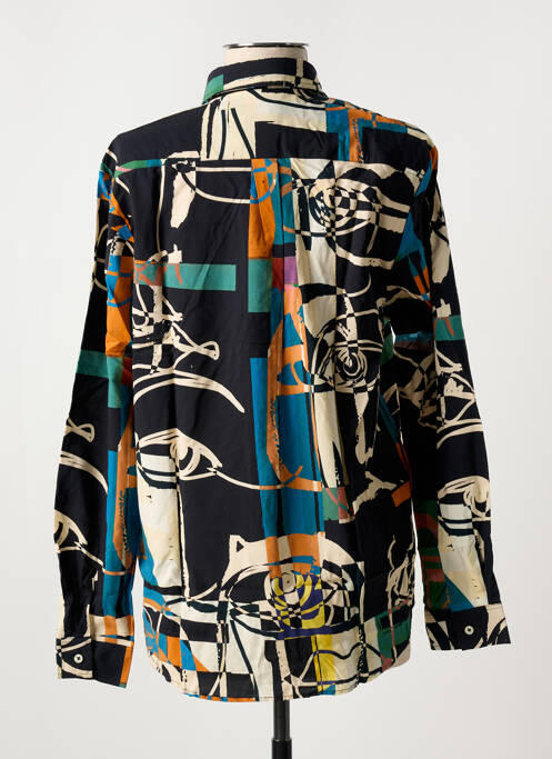 Chemisier noir LA CIBLE ROUGE pour femme