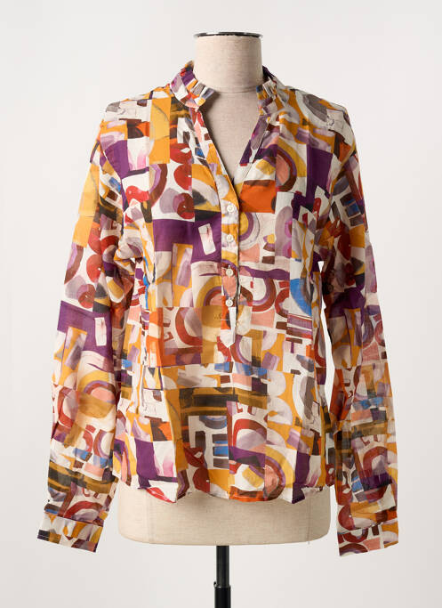 Chemisier orange LA CIBLE ROUGE pour femme