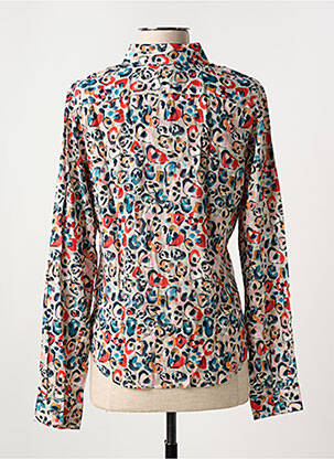 Chemisier coupe cintrée manches longues rouge LA CIBLE ROUGE femme