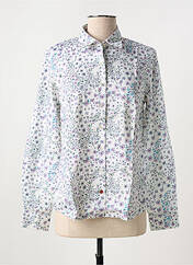 Chemisier blanc LA CIBLE ROUGE pour femme seconde vue